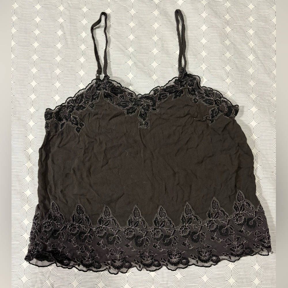 American Eagle y2k Lacy Tank Top S